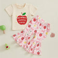 Baby Girl Floral Print Romper Bow Headband Ruffle Bloomers Set Toddler Summer Outfits Infant Clothes