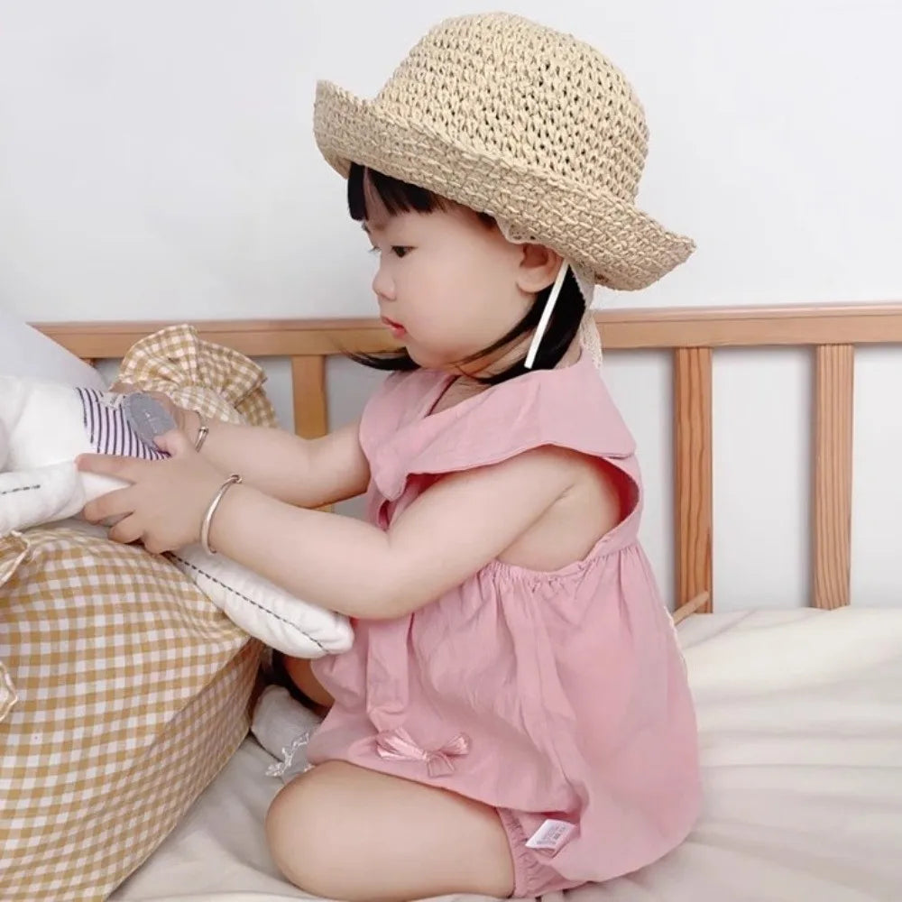 Shorts Climb Bow Baby Romper Casual Outfit Infant Romper Bow Baby Jumpsuit 0-18 Month One-piece Bow Baby Bodysuit Infant Wear