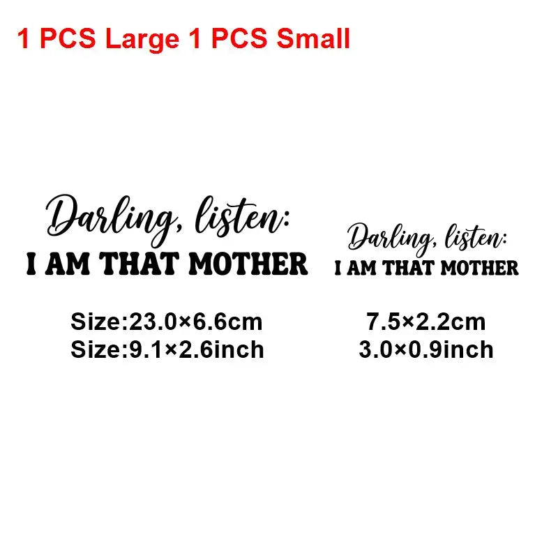 Mom Mother's Day Iron On Patches DIY Heat Transfer Decals for Clothing T-Shirts Bags  Mama Gift transfer decal painting