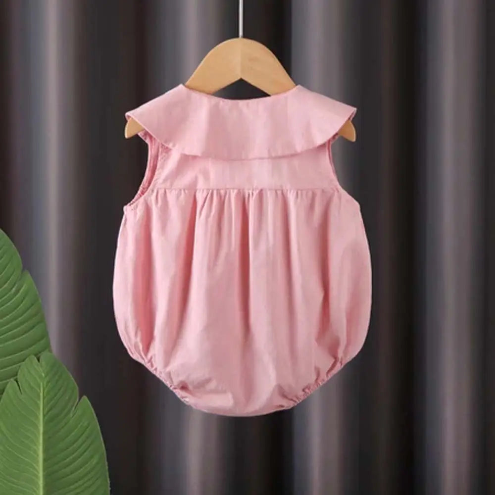Shorts Climb Bow Baby Romper Casual Outfit Infant Romper Bow Baby Jumpsuit 0-18 Month One-piece Bow Baby Bodysuit Infant Wear